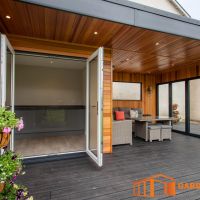 garden room with canopy in linlithgow